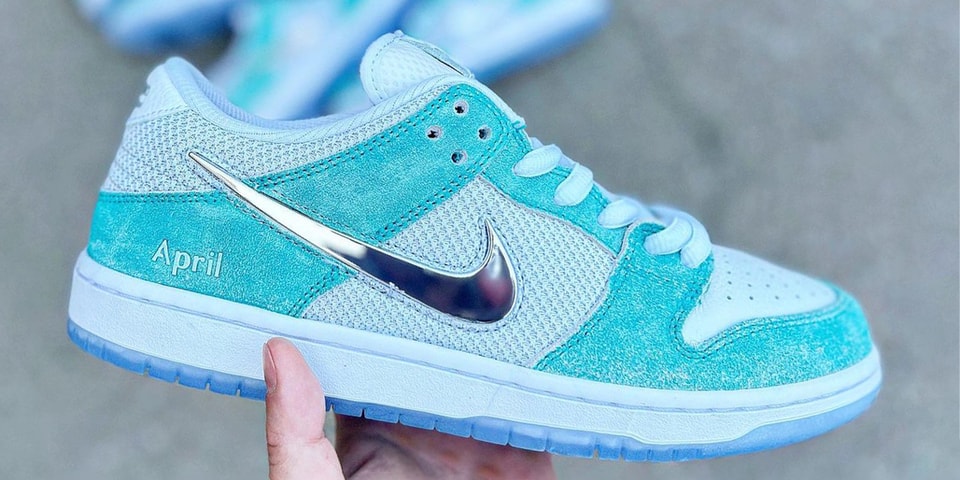 Closer Look at the April Skateboards x Nike SB Dunk Low