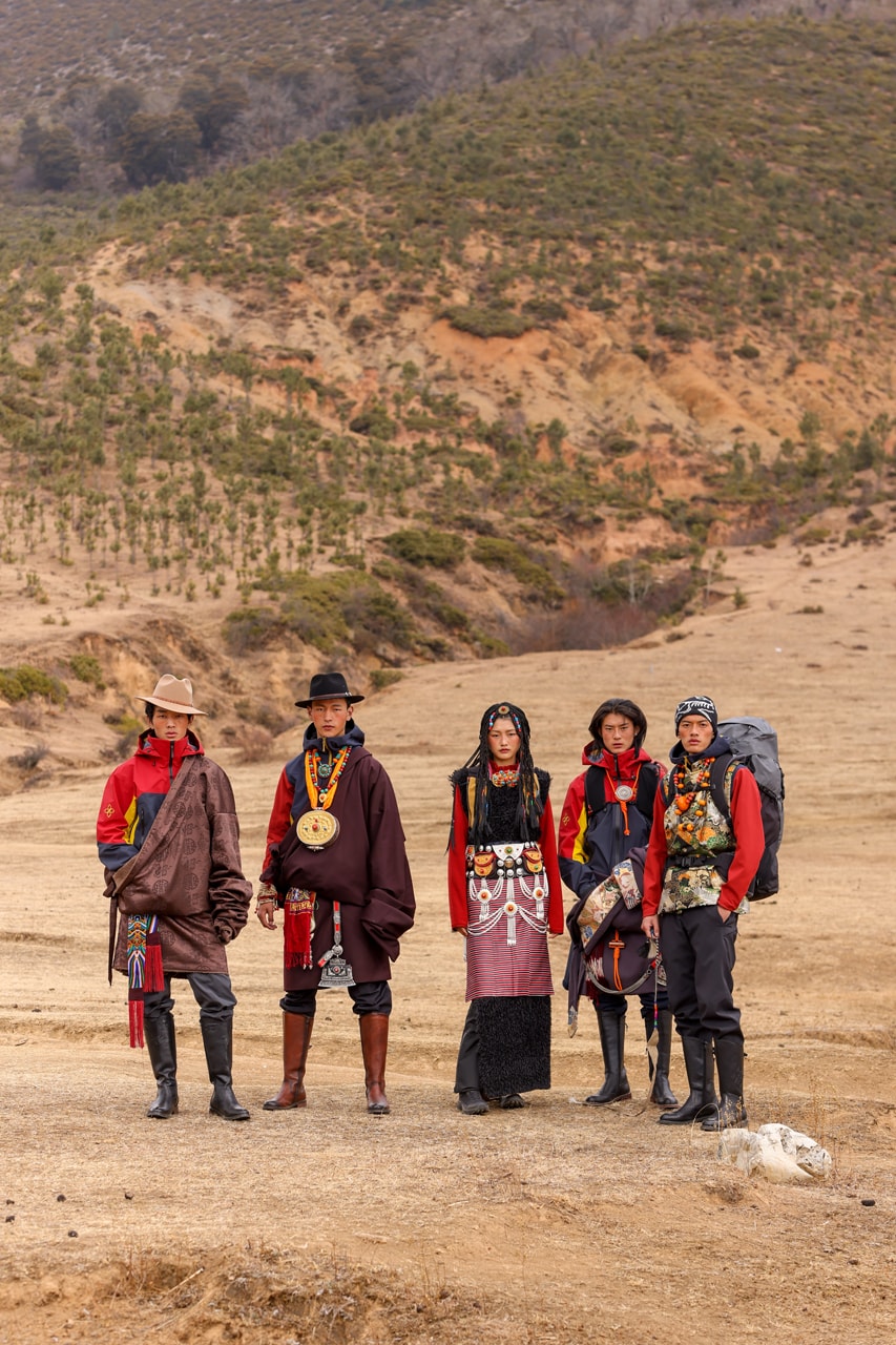 ARC'TERYX Songtsam Alpine Culture Yunnan China Collab Apparel Capsule Collection Lookbook Beta AR Jacket Gamma Hoody Aerios 15L Backpack