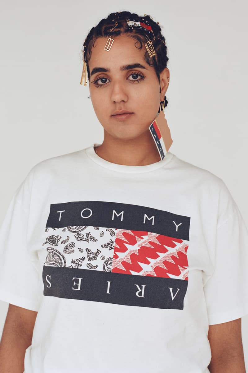 Aries x Tommy Hilfiger Collaboration Sofia Prantera Interview Hypebeast Exclusive Drops Collaboration 90s Y2K Denim American Trends Lookbook Release Information