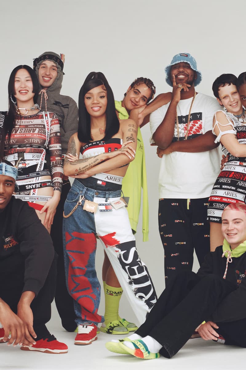 Aries x Tommy Hilfiger Collaboration Sofia Prantera Interview Hypebeast Exclusive Drops Collaboration 90s Y2K Denim American Trends Lookbook Release Information