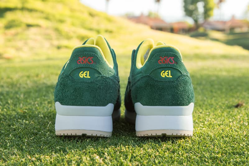 asics gel lyte iii golf green yellow masters release date information store list