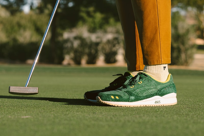 asics gel lyte iii golf green yellow masters release date information store list