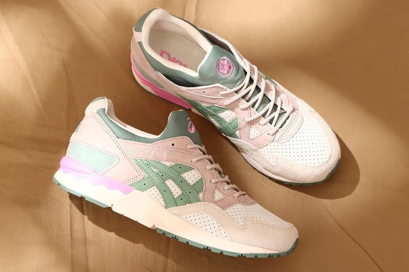 asics gel lyte v japan spring flowers pack release date info store list buying guide photos price wisteria cherry blossom hydrangea nemophila and mustard blossom