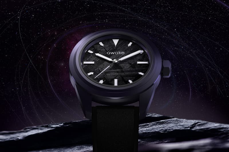 awake NFC blockchain watch timepiece futuristic limited-edition