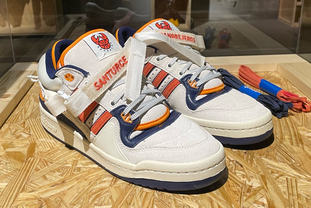 Bad Bunny Sneaker Collaboration Timeline adidas forum low buckle crocs classic clog glow in the dark campus light response cl forum powerphase pwr the first cafe easter egg benito back to school triple black catch and throw blue tint cloud white cangrejeros de santurce crabmen of santurce basketball