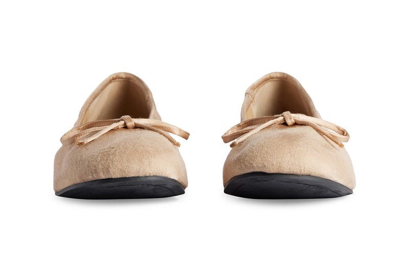 Balenciaga Leopold Ballerina Pump Shoe Mens Turquoise Light Beige Black Demna Gvasalia Summer 2023 The Mud Show Runway Release