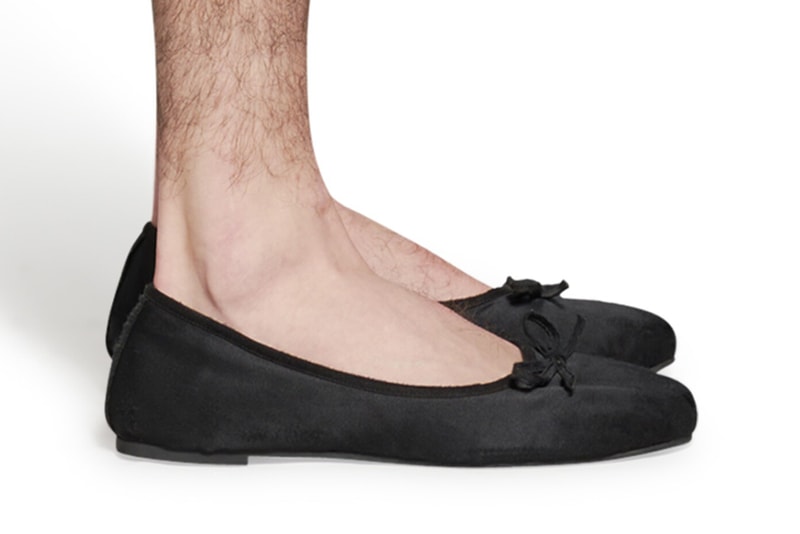 Balenciaga Leopold Ballerina Pump Shoe Mens Turquoise Light Beige Black Demna Gvasalia Summer 2023 The Mud Show Runway Release