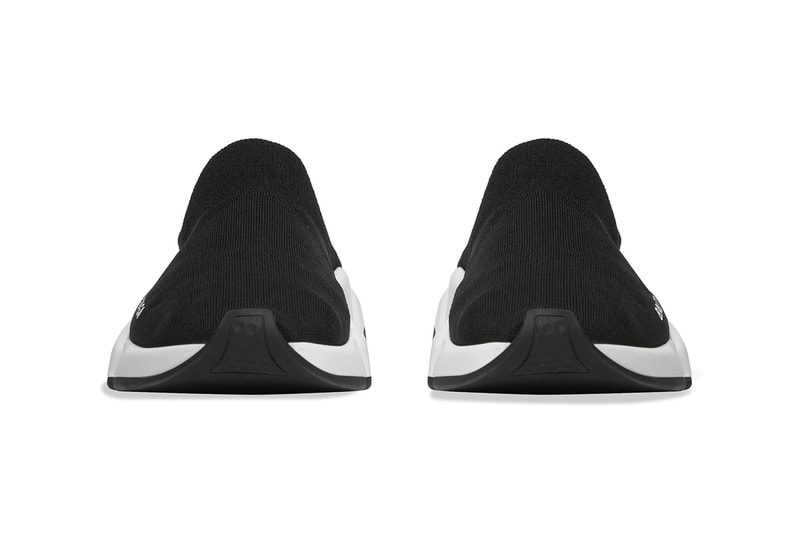 Balenciaga Speed Mule Black White Recycled Knit Demna Gvasalia Release Information Runner Footwear 