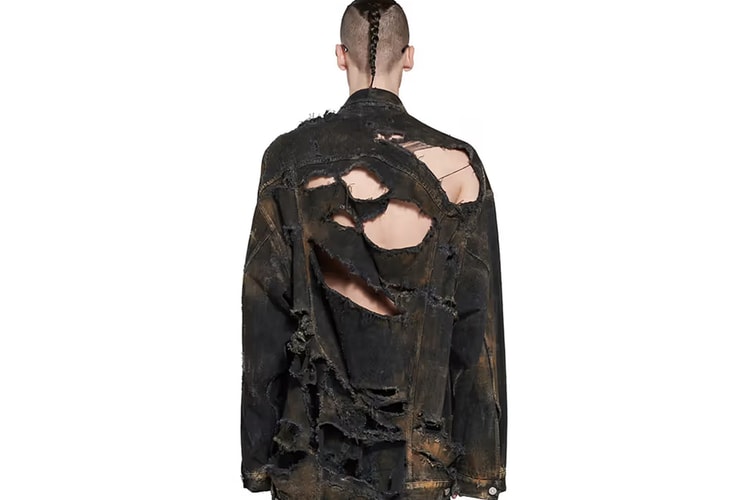 Get Balenciaga's Super Destroyed Denim Look for $5,600 USD