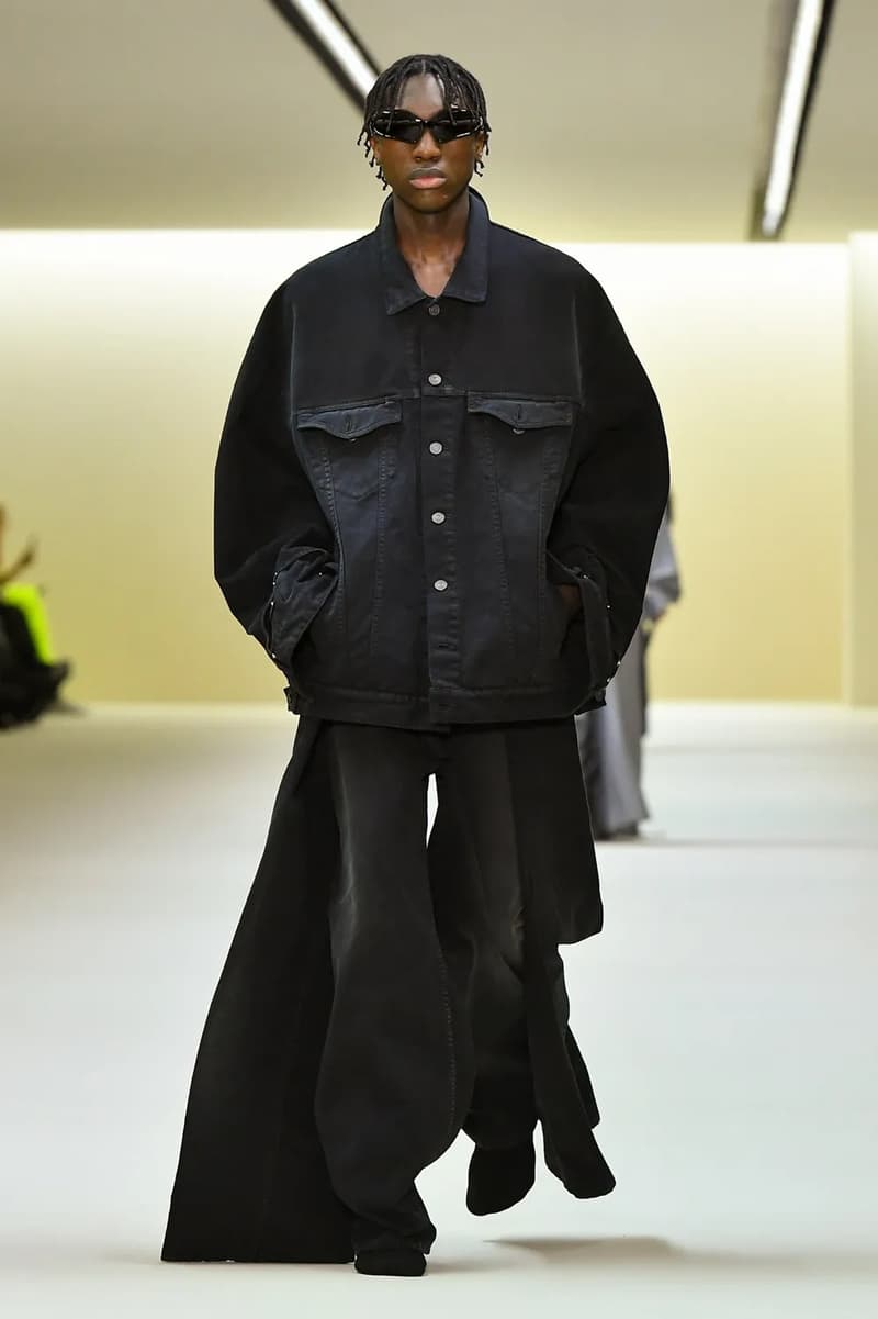 Balenciaga Winter 2023 Runway Show Collection Demna Gvasalia Paris Fashion Week FW23 Interview Backstage Looks Images Watch