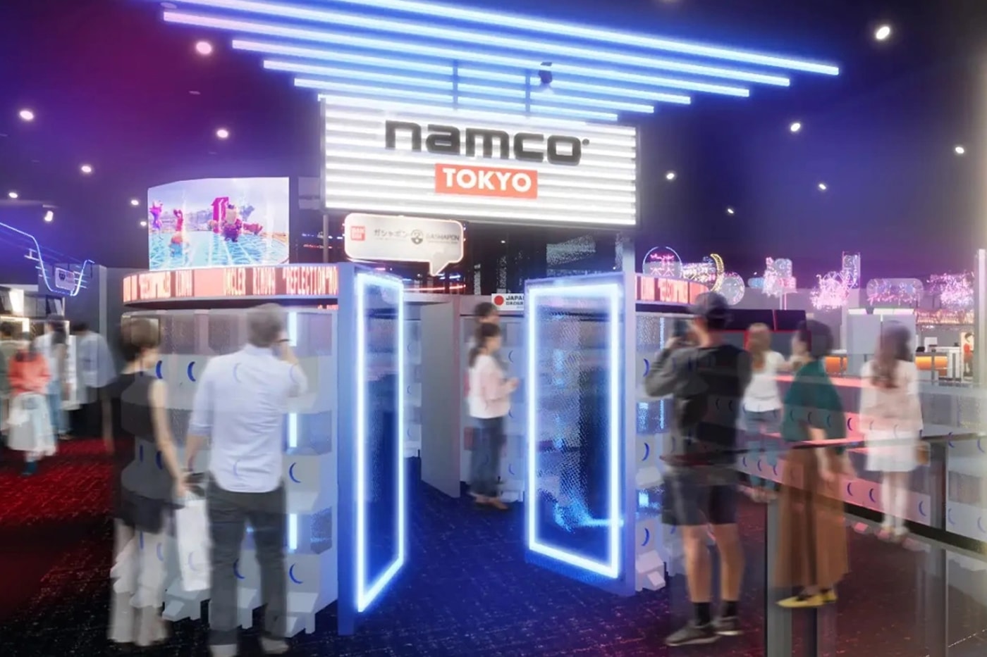 Bandai Namco Shinjuku Kabukicho Arcade Bar Opening Info Tokyo