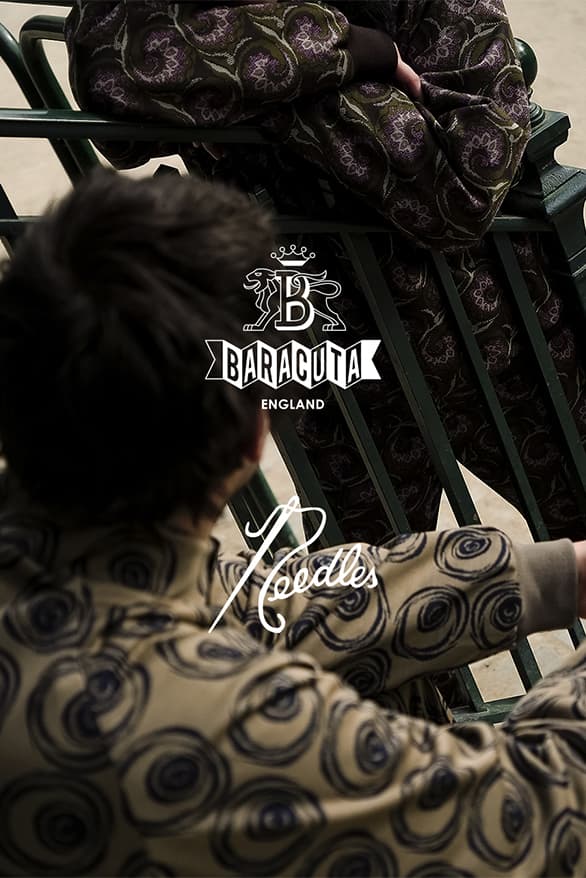 Baracuta Needles Collaboration Release Information details clothing menswear fashion Japan London