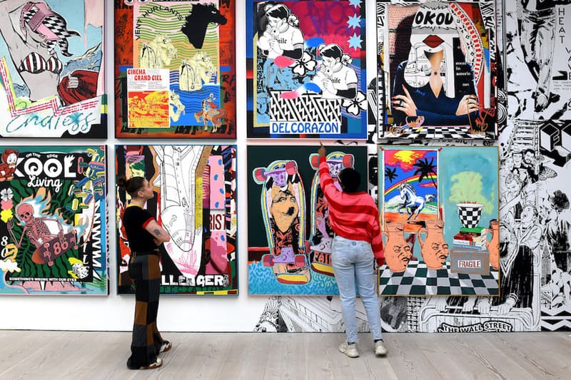 Beyond the Streets London Exhibition Saatchi Gallery street artists Adidas originals art show