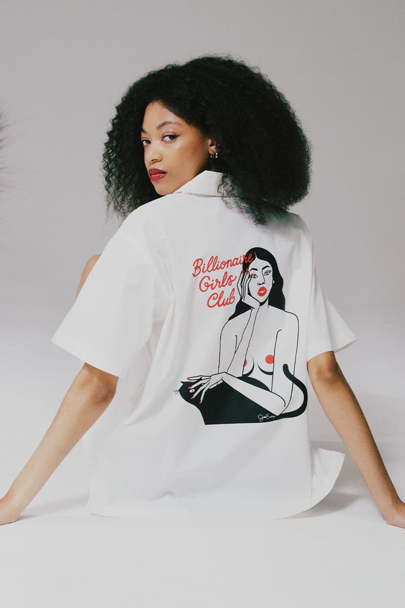 Billionaire Girls Club Celebrates the Modern Femme Fatale With International Women’s Month Capsule pharrell williams bbc billionaire boys club jillian evelyn pan jin