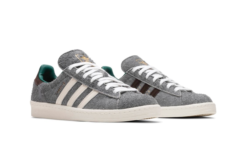 adidas gazelle silver green womens Bodega x Beams x adidas Campus ID2379