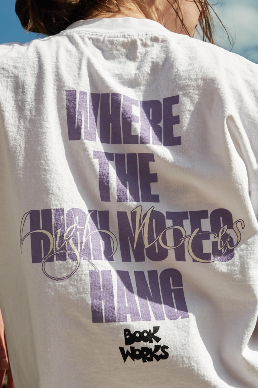 book works spring 2023 collection where the high notes hang t shirt hoodie crewneck official release date info photos price store list buying guide