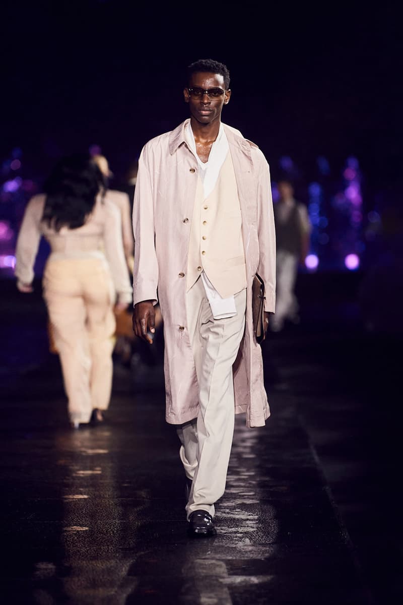 BOSS Spring Summer 2023 Runway Show Miami Watch Looks Stream Menswear Womenswear Celebrities Marco Falcioni Pamela Anderson DJ Khaled Naomi Campbell