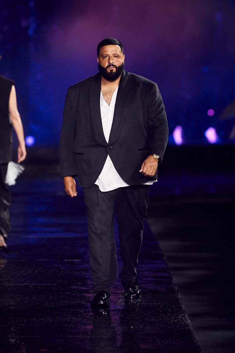 BOSS Spring Summer 2023 Runway Show Miami Watch Looks Stream Menswear Womenswear Celebrities Marco Falcioni Pamela Anderson DJ Khaled Naomi Campbell