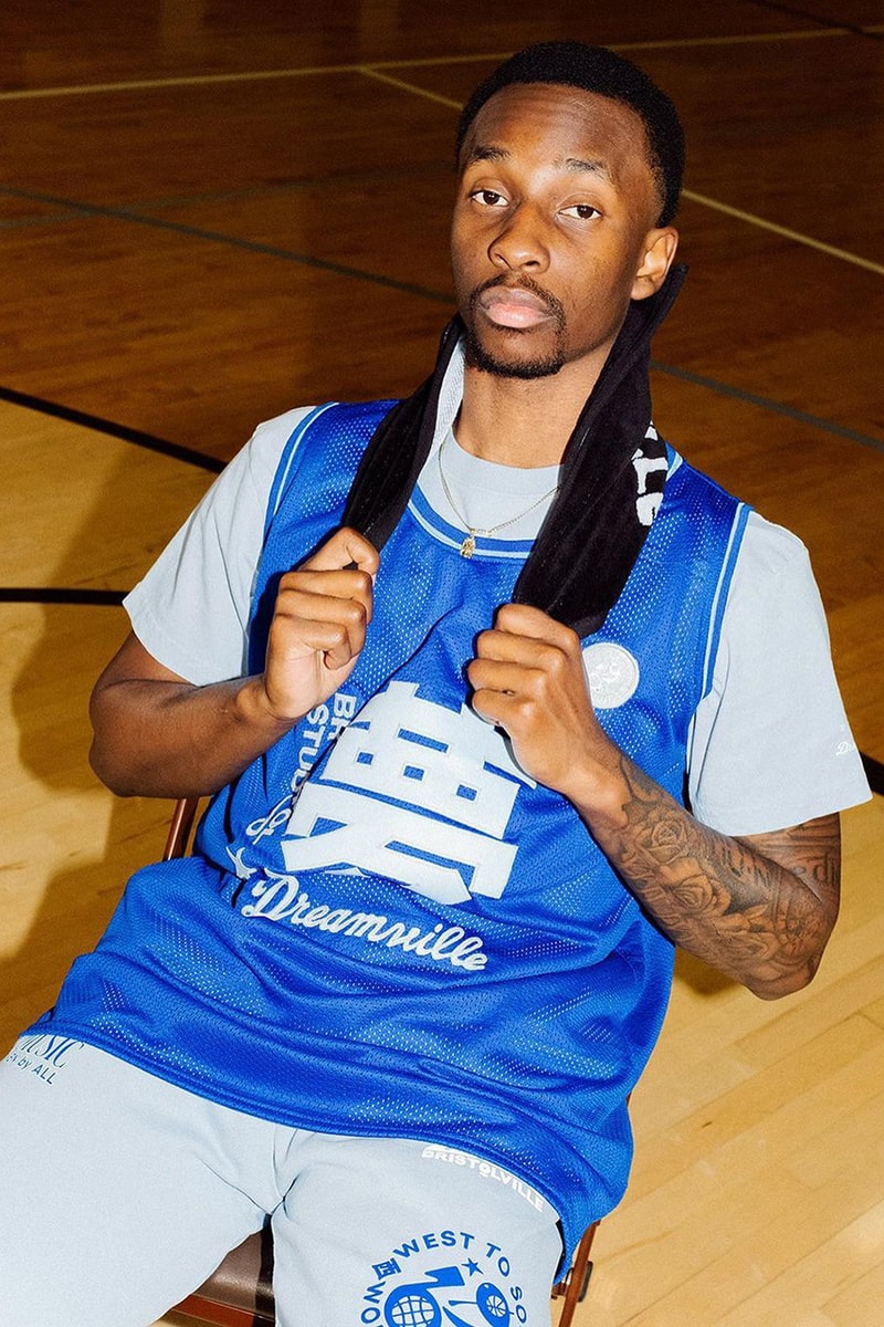 bristol studio dreamville jersey hoodie sweatpants 