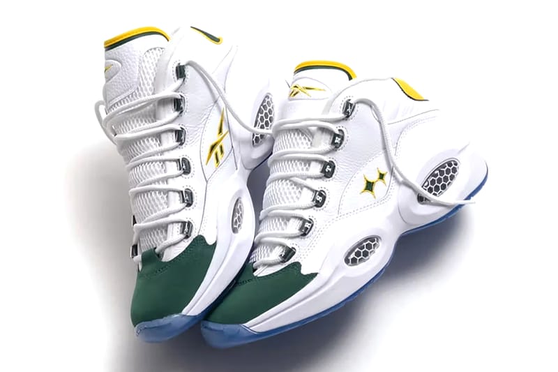 BSTN Honors Allen Iverson's High School With Its Reebok Question Mid "Bethel High" Collab
