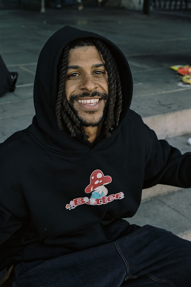 Butter Goods Enlists 'The Smurfs' for a Nostalgic Capsule collaboration cartoon australia brand 90s blue t-shirts sweaters graphics
