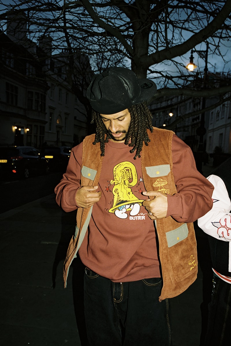Butter Goods Enlists 'The Smurfs' for a Nostalgic Capsule collaboration cartoon australia brand 90s blue t-shirts sweaters graphics