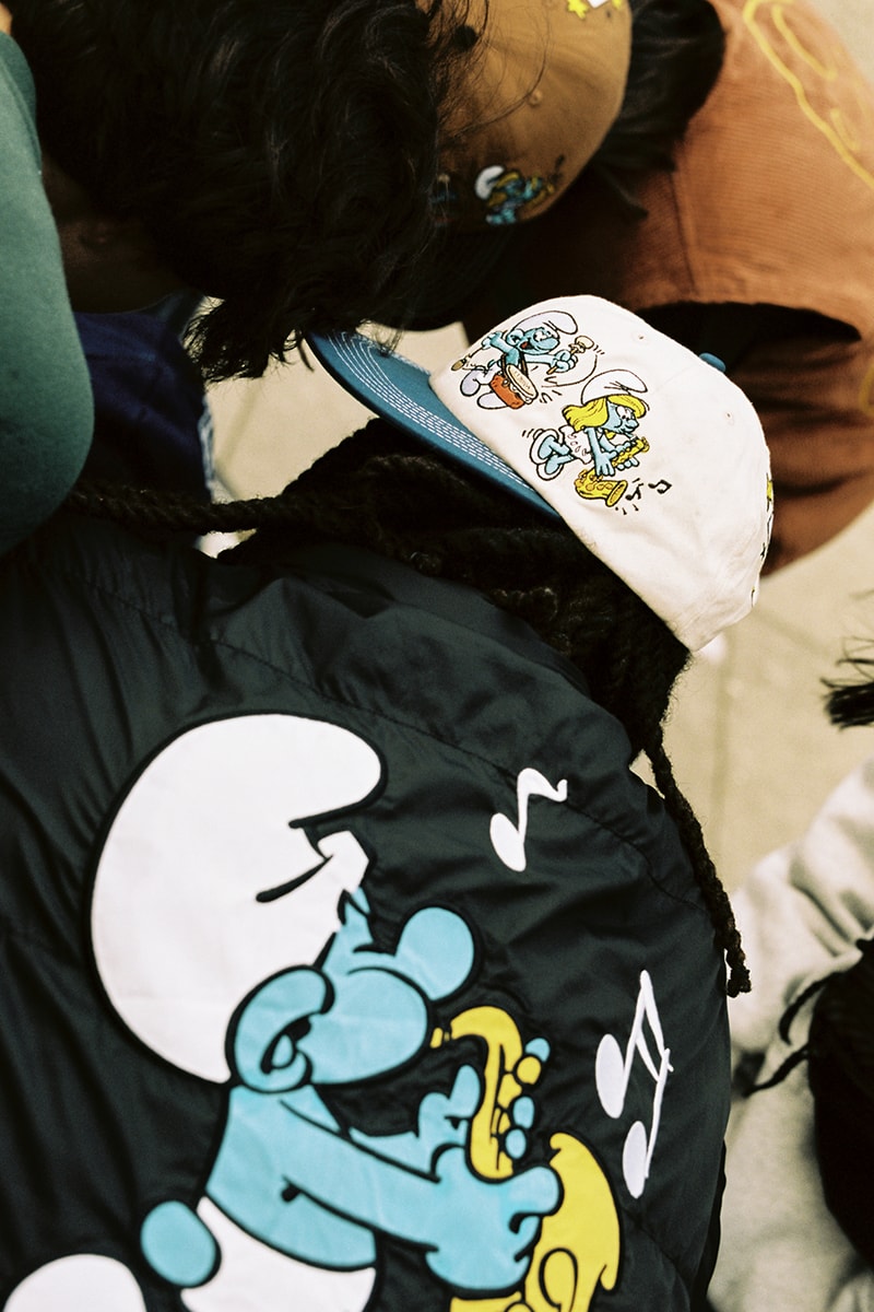Butter Goods Enlists 'The Smurfs' for a Nostalgic Capsule collaboration cartoon australia brand 90s blue t-shirts sweaters graphics