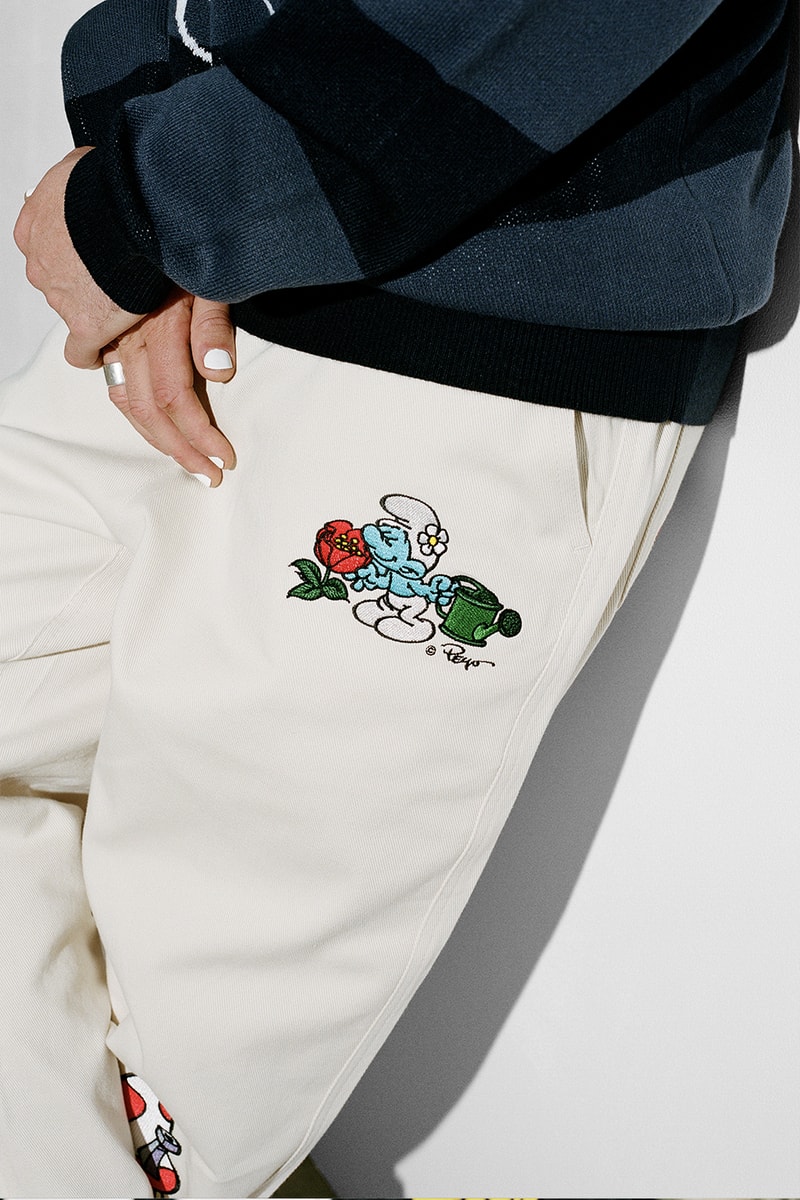Butter Goods Enlists 'The Smurfs' for a Nostalgic Capsule collaboration cartoon australia brand 90s blue t-shirts sweaters graphics