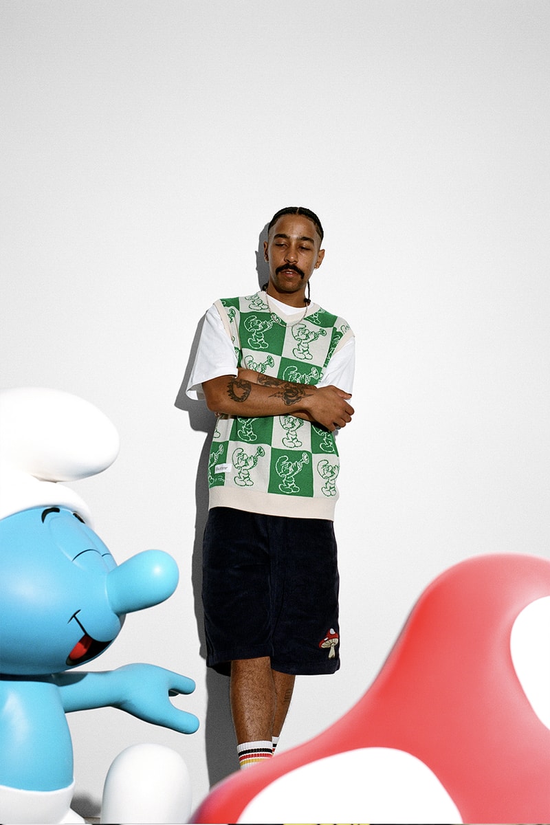 Butter Goods Enlists 'The Smurfs' for a Nostalgic Capsule collaboration cartoon australia brand 90s blue t-shirts sweaters graphics