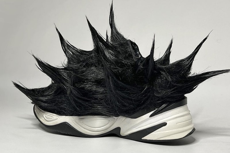 Canyaon Alexander Sasha Osipov nike hairstyle m2k tekno custom build black liberty spike white look info