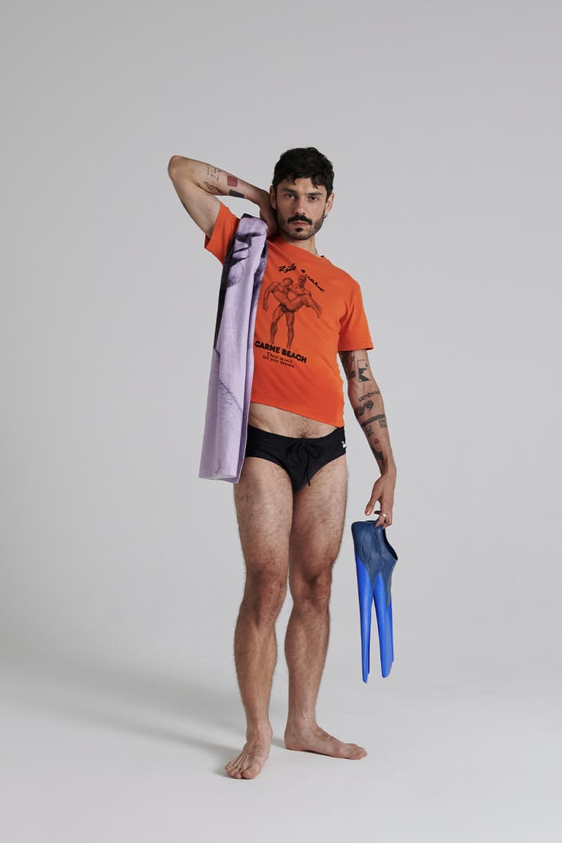 Carne Bollente SS23 Celebrates Breaking Conventionalities spring summer 2023 collection release lookbooks hijiri paris sex positive brand tom of finland camille potte jacques merle souvenir from us