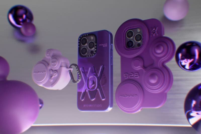 Casetify Daniel Arsham Studio nebula 928 accessory phone case aipods release info date price purple
