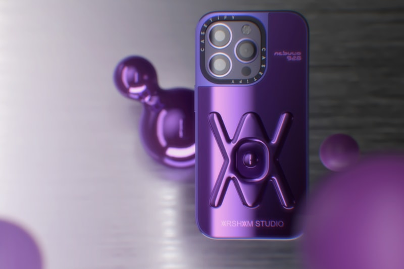 Casetify Daniel Arsham Studio nebula 928 accessory phone case aipods release info date price purple 