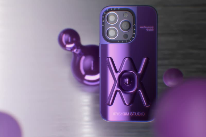 Casetify Daniel Arsham Studio nebula 928 accessory phone case aipods release info date price purple