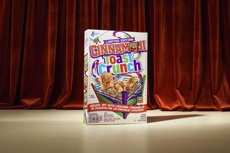 Cinnamon Toast Crunch Cinnamoji Box Rey Mysterio WWE Wrestlemania release info date price