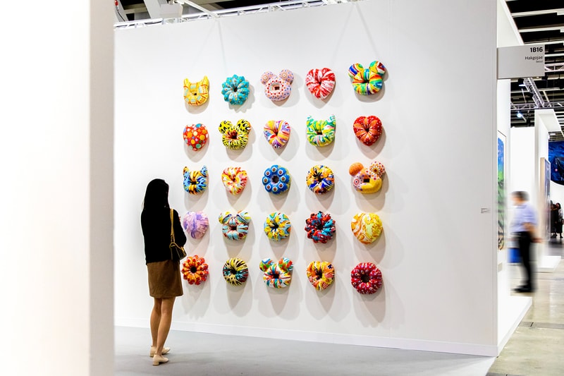 Closer Look at the Galleries Exhibited During Art Basel Hong Kong 2023 Kaikaikiki - 1B07 Hauser & Wirth - 1B15 Hakgojae - 1B16 Mizuma - 1B31 David Zwirner - 1C15 Victoria Miro - 1C21 STPI - 1D02 Pearl Lam - 1D07 Perrotin - 1D13 Pace Gallery -1D14 Yavuz - 1D18 Richard Koh - 1D25 Tang Contemporary Art - 3C16 NANZUKA - 3D14 Union Pacific London - 3D22 Tang Contemporary Art - 3C16 Additional booths to highlight: De Sarthe Wang Jia Jia 1B09 Soka art Hashizume Yuya  1b10 Gajah 1b12 Gagosian 1C15 Gladstone gallery 1D09 Steohen friedman gallery -David Shrigley 3C12 Almine Rech gallery - Kenny Scharf / Roby DWI Antono 3D13 Alice Wang 3D19