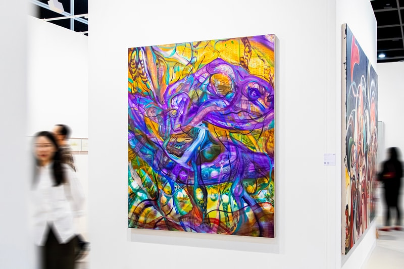 Closer Look at the Galleries Exhibited During Art Basel Hong Kong 2023 Kaikaikiki - 1B07 Hauser & Wirth - 1B15 Hakgojae - 1B16 Mizuma - 1B31 David Zwirner - 1C15 Victoria Miro - 1C21 STPI - 1D02 Pearl Lam - 1D07 Perrotin - 1D13 Pace Gallery -1D14 Yavuz - 1D18 Richard Koh - 1D25 Tang Contemporary Art - 3C16 NANZUKA - 3D14 Union Pacific London - 3D22 Tang Contemporary Art - 3C16 Additional booths to highlight: De Sarthe Wang Jia Jia 1B09 Soka art Hashizume Yuya  1b10 Gajah 1b12 Gagosian 1C15 Gladstone gallery 1D09 Steohen friedman gallery -David Shrigley 3C12 Almine Rech gallery - Kenny Scharf / Roby DWI Antono 3D13 Alice Wang 3D19