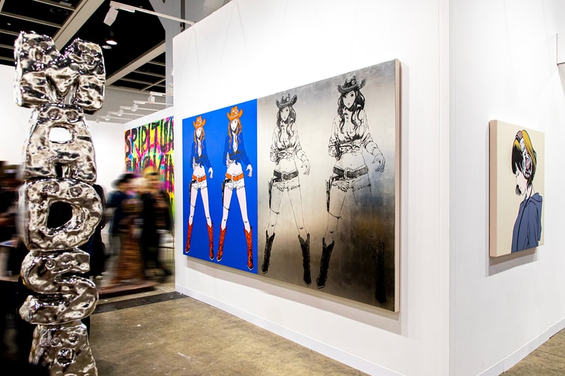 Closer Look at the Galleries Exhibited During Art Basel Hong Kong 2023 Kaikaikiki - 1B07 Hauser & Wirth - 1B15 Hakgojae - 1B16 Mizuma - 1B31 David Zwirner - 1C15 Victoria Miro - 1C21 STPI - 1D02 Pearl Lam - 1D07 Perrotin - 1D13 Pace Gallery -1D14 Yavuz - 1D18 Richard Koh - 1D25 Tang Contemporary Art - 3C16 NANZUKA - 3D14 Union Pacific London - 3D22 Tang Contemporary Art - 3C16 Additional booths to highlight: De Sarthe Wang Jia Jia 1B09 Soka art Hashizume Yuya  1b10 Gajah 1b12 Gagosian 1C15 Gladstone gallery 1D09 Steohen friedman gallery -David Shrigley 3C12 Almine Rech gallery - Kenny Scharf / Roby DWI Antono 3D13 Alice Wang 3D19