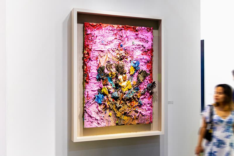 Closer Look at the Galleries Exhibited During Art Basel Hong Kong 2023 Kaikaikiki - 1B07 Hauser & Wirth - 1B15 Hakgojae - 1B16 Mizuma - 1B31 David Zwirner - 1C15 Victoria Miro - 1C21 STPI - 1D02 Pearl Lam - 1D07 Perrotin - 1D13 Pace Gallery -1D14 Yavuz - 1D18 Richard Koh - 1D25 Tang Contemporary Art - 3C16 NANZUKA - 3D14 Union Pacific London - 3D22 Tang Contemporary Art - 3C16 Additional booths to highlight: De Sarthe Wang Jia Jia 1B09 Soka art Hashizume Yuya 1b10 Gajah 1b12 Gagosian 1C15 Gladstone gallery 1D09 Steohen friedman gallery -David Shrigley 3C12 Almine Rech gallery - Kenny Scharf / Roby DWI Antono 3D13 Alice Wang 3D19