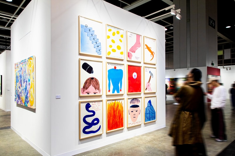 Closer Look at the Galleries Exhibited During Art Basel Hong Kong 2023 Kaikaikiki - 1B07 Hauser & Wirth - 1B15 Hakgojae - 1B16 Mizuma - 1B31 David Zwirner - 1C15 Victoria Miro - 1C21 STPI - 1D02 Pearl Lam - 1D07 Perrotin - 1D13 Pace Gallery -1D14 Yavuz - 1D18 Richard Koh - 1D25 Tang Contemporary Art - 3C16 NANZUKA - 3D14 Union Pacific London - 3D22 Tang Contemporary Art - 3C16 Additional booths to highlight: De Sarthe Wang Jia Jia 1B09 Soka art Hashizume Yuya  1b10 Gajah 1b12 Gagosian 1C15 Gladstone gallery 1D09 Steohen friedman gallery -David Shrigley 3C12 Almine Rech gallery - Kenny Scharf / Roby DWI Antono 3D13 Alice Wang 3D19