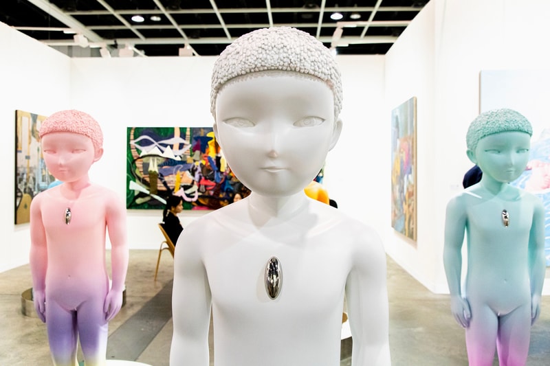 Closer Look at the Galleries Exhibited During Art Basel Hong Kong 2023 Kaikaikiki - 1B07 Hauser & Wirth - 1B15 Hakgojae - 1B16 Mizuma - 1B31 David Zwirner - 1C15 Victoria Miro - 1C21 STPI - 1D02 Pearl Lam - 1D07 Perrotin - 1D13 Pace Gallery -1D14 Yavuz - 1D18 Richard Koh - 1D25 Tang Contemporary Art - 3C16 NANZUKA - 3D14 Union Pacific London - 3D22 Tang Contemporary Art - 3C16 Additional booths to highlight: De Sarthe Wang Jia Jia 1B09 Soka art Hashizume Yuya  1b10 Gajah 1b12 Gagosian 1C15 Gladstone gallery 1D09 Steohen friedman gallery -David Shrigley 3C12 Almine Rech gallery - Kenny Scharf / Roby DWI Antono 3D13 Alice Wang 3D19