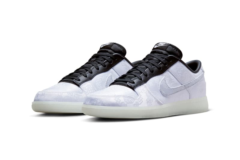 CLOT fragment design Nike Dunk Low Surfaces Info Edison Chen Hiroshi Fujiwara