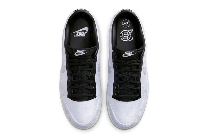 CLOT fragment design Nike Dunk Low Surfaces Info Edison Chen Hiroshi Fujiwara