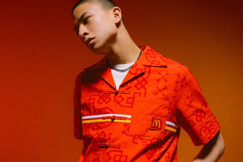 Clot McDonalds Meal Apparel Collaboration china menswear womenswear burger chicken mcspicy