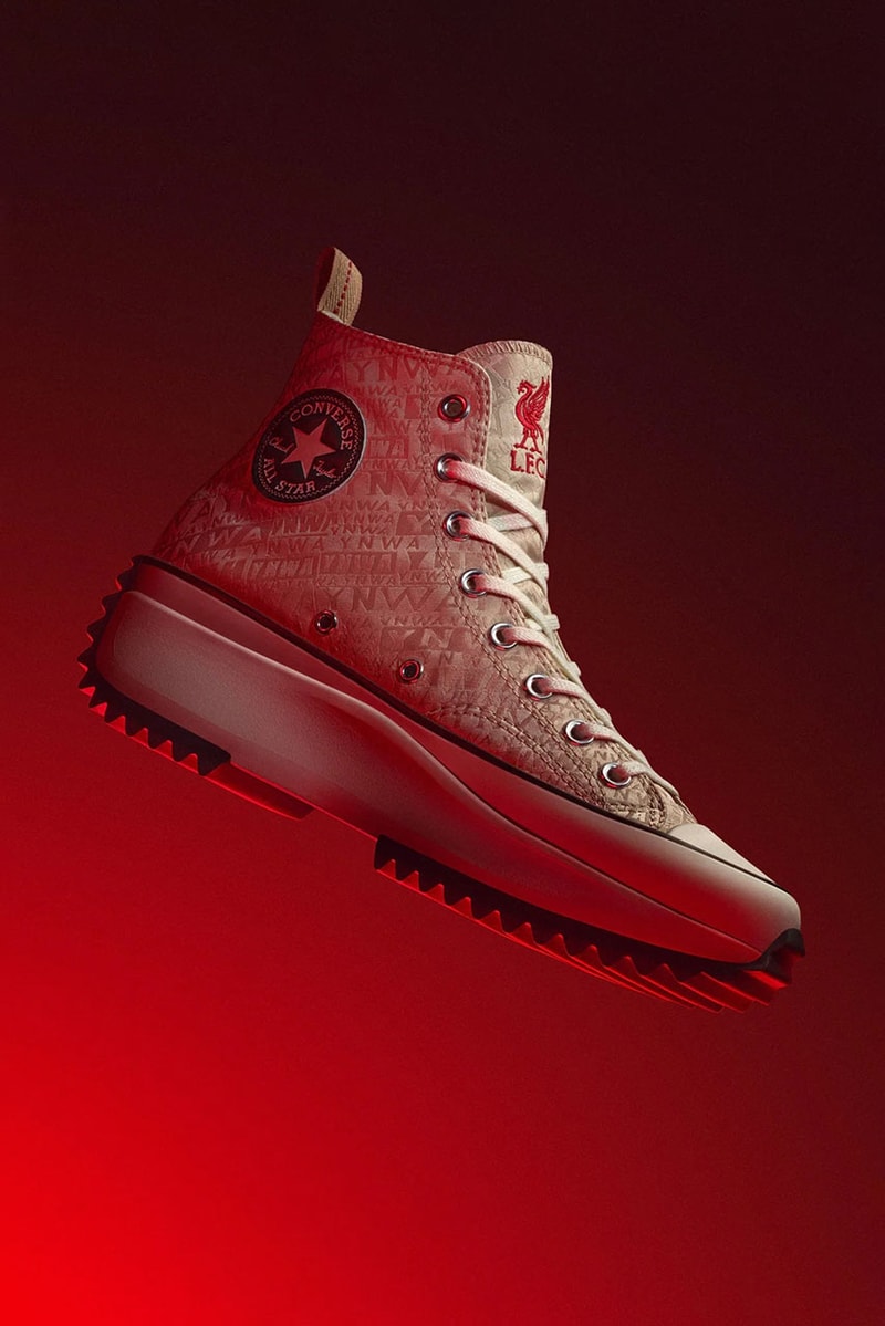 Liverpool Football Club Converse Footwear Collaboration Chuck 70 Premier League Champions League LeBron James Sports