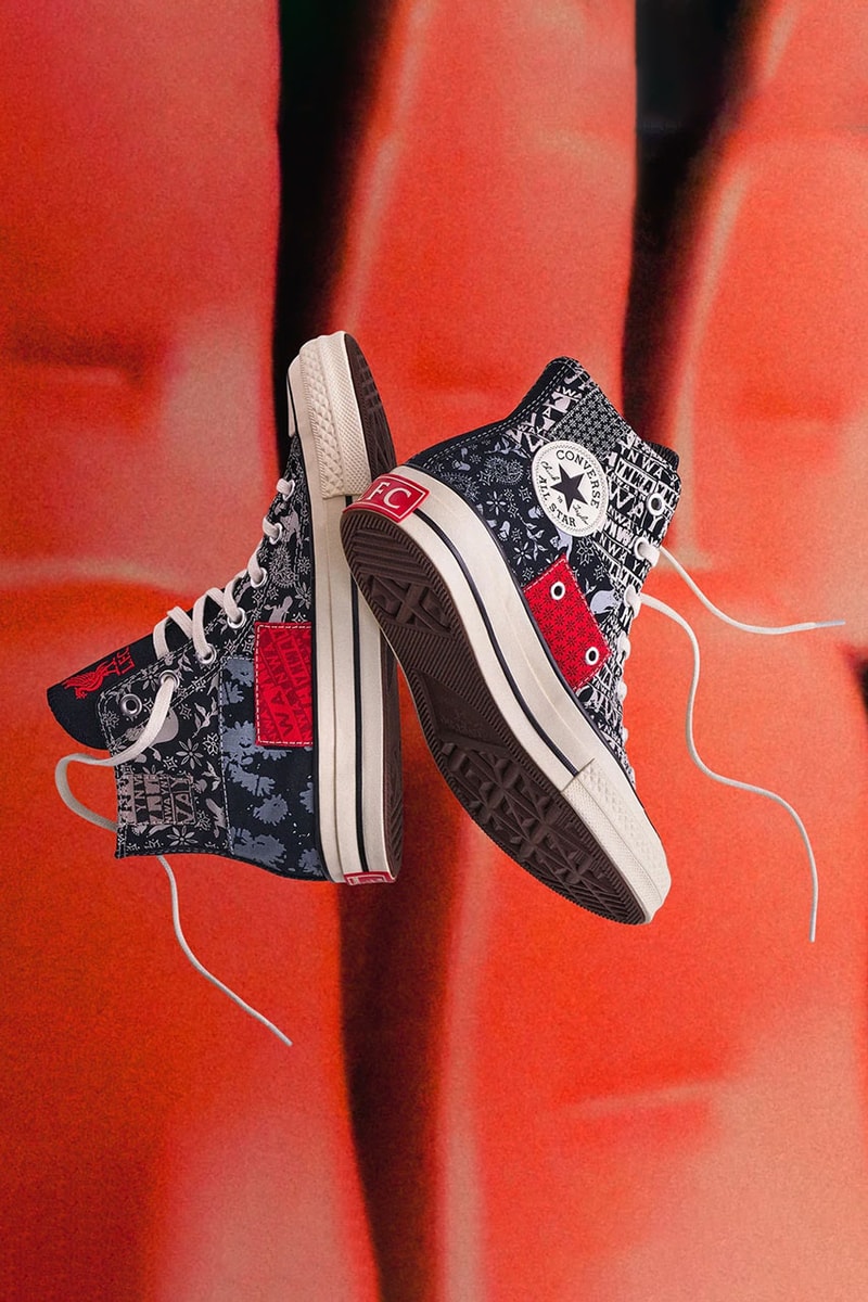 Liverpool Football Club Converse Footwear Collaboration Chuck 70 Premier League Champions League LeBron James Sports