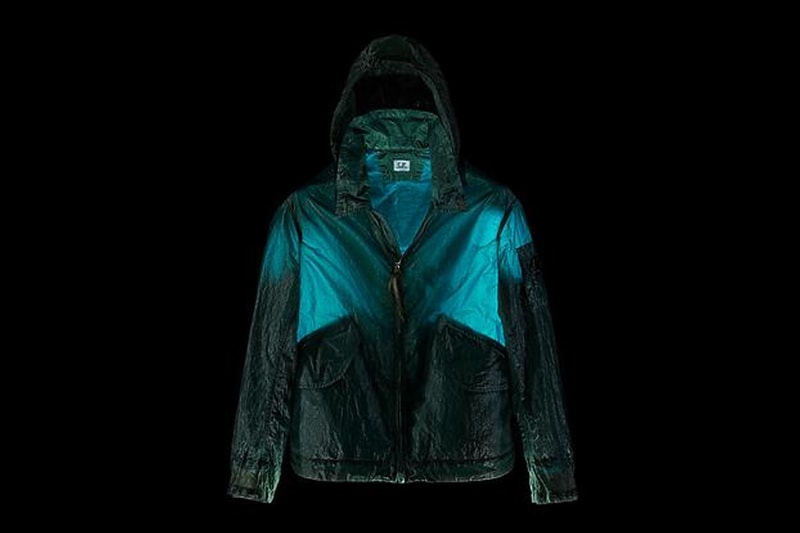 CP Company Kan-D K clear a chronic nylon dyed yarn turqoise bright orange military greeen detachable hood release info date price