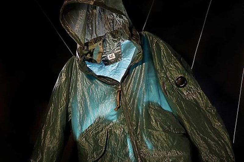 CP Company Kan-D K clear a chronic nylon dyed yarn turqoise bright orange military greeen detachable hood release info date price
