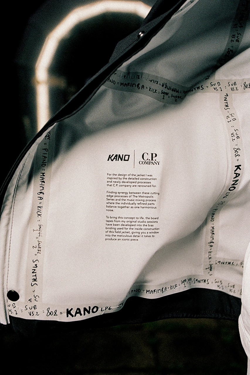c.p. company kano flannels Metropolis Series Field Jacket gore-tex streetwear music fashion italy london UK