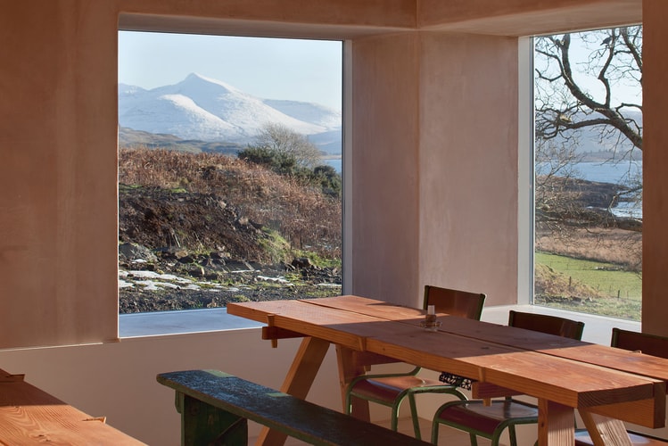 Croft 3 is a Community Dining Hall on a Remote Scottish Island